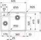 Миниатюра изображения товара Мойка кухонная Franke ВСX 260 TL (127.0688.780)