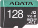 Миниатюра изображения товара Карта памяти A-data Premier Pro microSDXC 128GB (AUSDX128GUI3V30SA2-RA1) (с адаптером)