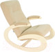Миниатюра изображения товара Кресло-качалка Glider Экси 560x950x1080 (бежевый/дуб шампань)