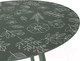 Миниатюра изображения товара Журнальный столик Калифорния мебель Калифорния Стрэнд (зеленый/белые цветы)