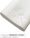 Миниатюра изображения товара Ортопедическая подушка Ambesonne Memory Foam / plortor_18_50x30