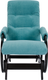 Миниатюра изображения товара Кресло-маятник Glider 68 550x880x1000 (мятно-зеленый/венге)