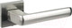 Миниатюра изображения товара Ручка дверная Puerto Slim Эспрессо / INAL 542-03 Slim SN (никель матовый)