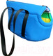 Миниатюра изображения товара Переноска для животных Happy Friends №2 stm 083 (синий)