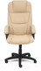 Миниатюра изображения товара Кресло офисное Tetchair Bergamo кожзам (бежевый 36-34)
