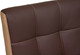 Миниатюра изображения товара Кресло офисное Tetchair Trendy экокожа/ткань (коричневый/бронзовый)