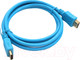 Миниатюра изображения товара Кабель Omega HDMI-HDMI v.1.4 / OCHB41BL (1.5м, голубой)