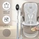 Миниатюра изображения товара Стульчик для кормления Sweet Baby Fiesta (бежевый)