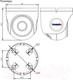 Миниатюра изображения товара IP-камера Trassir TR-D8121IR2 v6 2.8