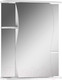 Миниатюра изображения товара Шкаф с зеркалом для ванной Айсберг Волна 2-55 (правый)