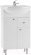 Миниатюра изображения товара Тумба под умывальник Айсберг Уют 50 Классик с верхним ящиком В1