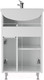 Миниатюра изображения товара Тумба под умывальник Айсберг Уют 50 Классик с верхним ящиком В1