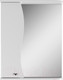 Миниатюра изображения товара Шкаф с зеркалом для ванной Айсберг Волна 55 (левый)