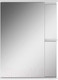 Миниатюра изображения товара Шкаф с зеркалом для ванной Айсберг Норма 1-50 (левый)