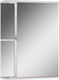 Миниатюра изображения товара Шкаф с зеркалом для ванной Айсберг Норма 1-50 (правый)