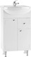 Миниатюра изображения товара Тумба под умывальник Айсберг 50 Классик с верхним ящиком В1