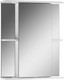 Миниатюра изображения товара Шкаф с зеркалом для ванной Айсберг Норма 2-55 (правый)