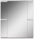 Миниатюра изображения товара Шкаф с зеркалом для ванной Айсберг Норма 2-60 (левый)