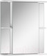 Миниатюра изображения товара Шкаф с зеркалом для ванной Айсберг Норма 2-60 (левый)