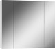 Миниатюра изображения товара Шкаф с зеркалом для ванной Айсберг Норма 80 3 двери