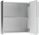 Миниатюра изображения товара Шкаф с зеркалом для ванной Айсберг Норма 80 3 двери