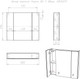 Миниатюра изображения товара Шкаф с зеркалом для ванной Айсберг Норма 80 3 двери