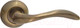 Миниатюра изображения товара Ручка дверная Puerto Ризотто / INAL 504-08 AB (бронза античная)