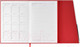 Миниатюра изображения товара Ежедневник Escalada Аппрет / 57083 (красный)