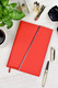 Миниатюра изображения товара Ежедневник Escalada Аппрет / 57083 (красный)
