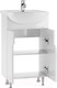 Миниатюра изображения товара Тумба под умывальник Айсберг Уют 50 Лилия без ящика