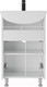 Миниатюра изображения товара Тумба под умывальник Айсберг Уют 50 Лилия без ящика