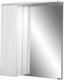 Миниатюра изображения товара Шкаф с зеркалом для ванной Айсберг Лилия 55 (правый)