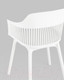 Миниатюра изображения товара Стул Stool Group Crocus с подушкой (пластик белый)
