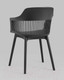 Миниатюра изображения товара Стул Stool Group Crocus с подушкой (пластик черный)