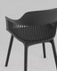 Миниатюра изображения товара Стул Stool Group Crocus с подушкой (пластик черный)
