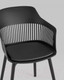 Миниатюра изображения товара Стул Stool Group Crocus с подушкой (пластик черный)