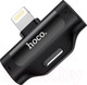 Миниатюра изображения товара Адаптер Hoco LS31 Lightning - Lightning+Lightning (черный)