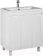 Миниатюра изображения товара Тумба под умывальник Домино Andrea 75 3D без ящика