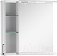 Миниатюра изображения товара Шкаф с зеркалом для ванной Домино Charlie 80 (левый)