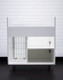 Миниатюра изображения товара Тумба под умывальник Домино Elen 75 Cube без ящика с корзиной для белья
