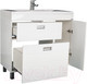 Миниатюра изображения товара Тумба под умывальник Домино Elen 90 Cube с 2 верхними ящиками В2
