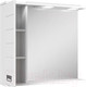 Миниатюра изображения товара Шкаф с зеркалом для ванной Домино Cube 65 (левый)