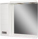 Миниатюра изображения товара Шкаф с зеркалом для ванной Домино Cube 80 (левый)