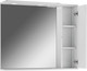 Миниатюра изображения товара Шкаф с зеркалом для ванной Домино Cube 80 (правый)