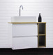Миниатюра изображения товара Тумба под умывальник Домино Joy 46 Frost 70 подвесная с двумя ящиками В2