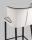 Миниатюра изображения товара Стул барный Stool Group Матео / MC110C HLR-13/HLR-66 (велюр светло-серый)