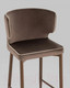 Миниатюра изображения товара Стул барный Stool Group Матео / MC110C HLR-49/HLR-08 (велюр коричневый)