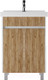 Миниатюра изображения товара Тумба под умывальник Домино Fest 60 Uno без ящика (дуб вотан)