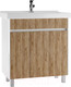 Миниатюра изображения товара Тумба под умывальник Домино Fest 80 Uno без ящика (дуб вотан)