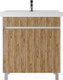Миниатюра изображения товара Тумба под умывальник Домино Fest 80 Uno без ящика (дуб вотан)